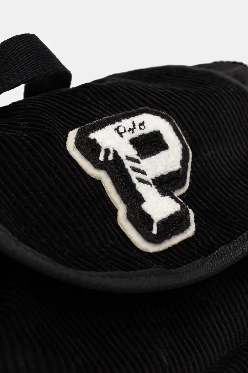 zaino bambino/a colore nero con applicazione 2AR177 miniatura 4