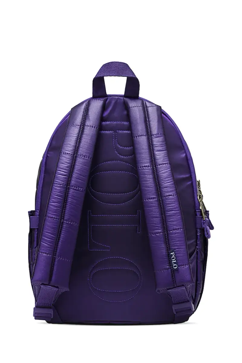 zaino bambino/a colore violetto 4AR178 miniatura 3