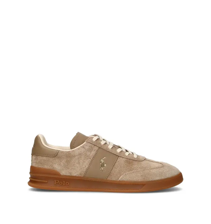 Sneaker donna marrone in suede Vario
