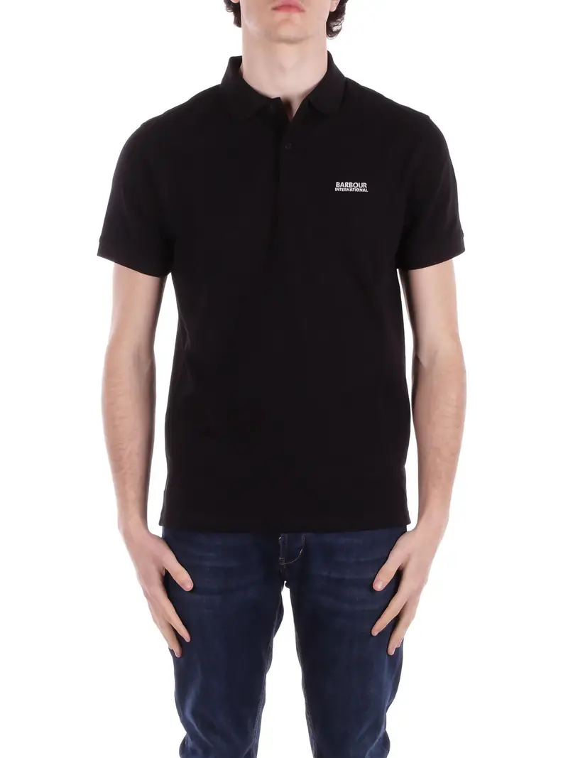 Barbour Polo Uomo Nero 2084589
