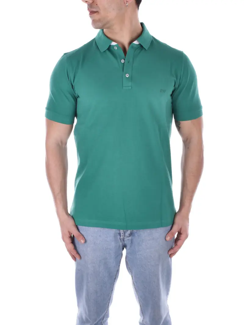 FAY Polo Uomo Verde 2085263