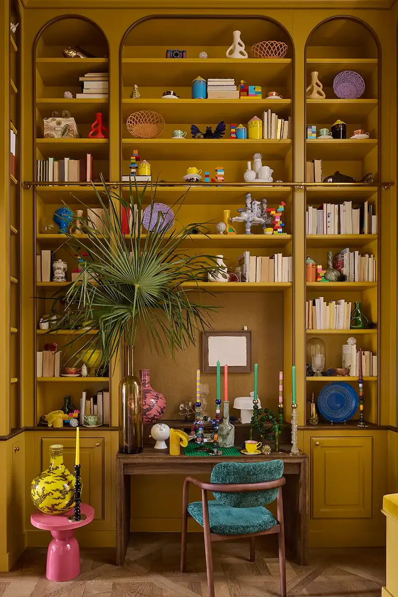 candeliere decorativo Beads S/12 x 34 cm Beige miniatura 5