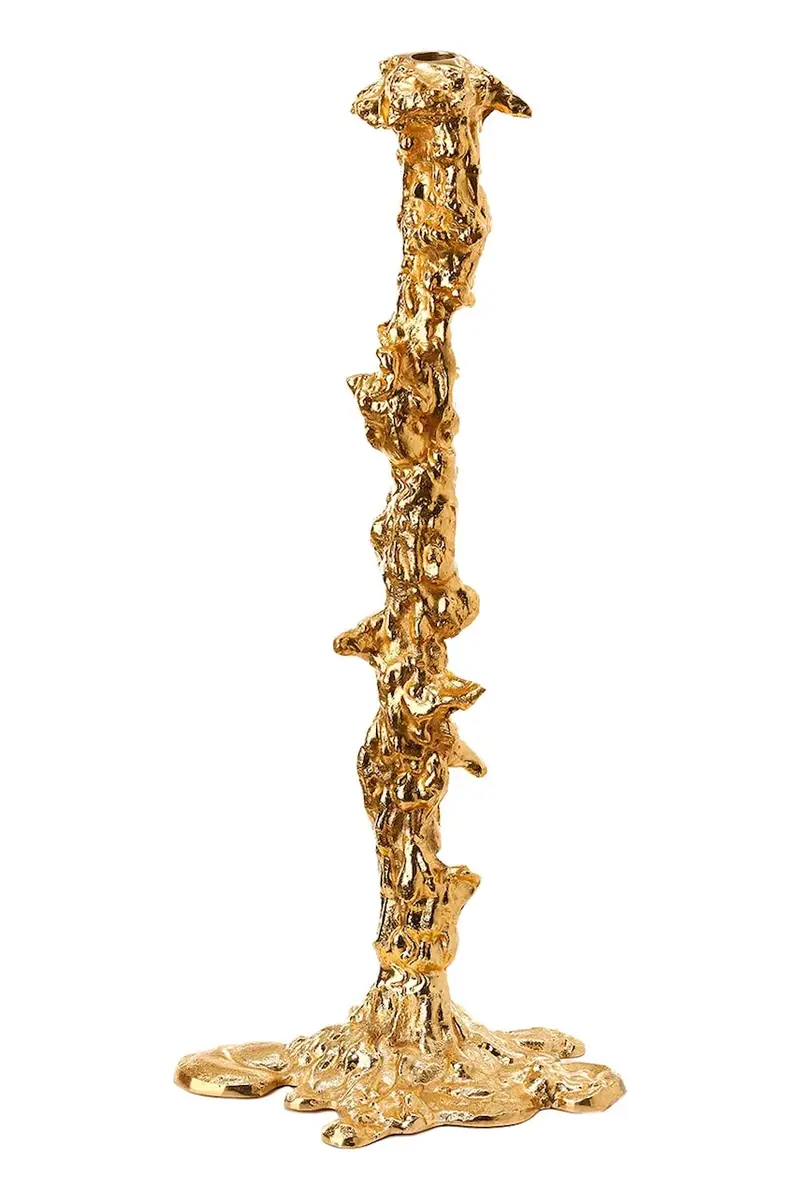 candeliere decorativo Drip gold XXL colore giallo