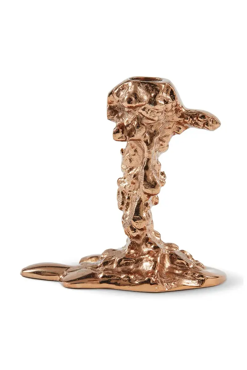 candeliere decorativo Drip S/14 x 8 cm Arancione miniatura 3