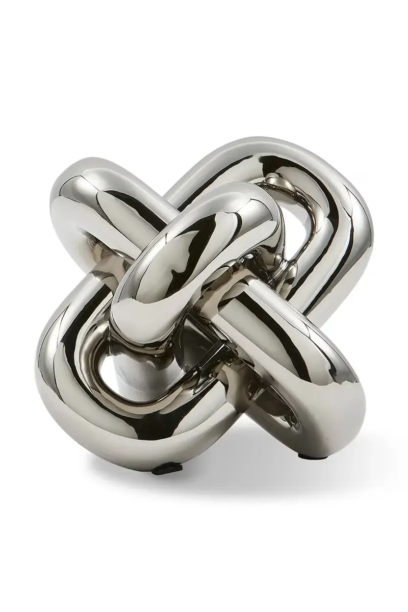 figurina decorativa moving silver 26 x 24 x 19 cm Grigio miniatura 2