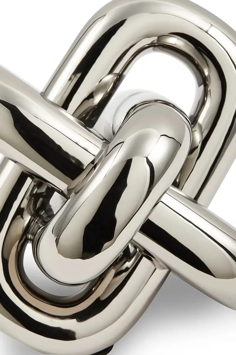 figurina decorativa moving silver 26 x 24 x 19 cm Grigio miniatura 5