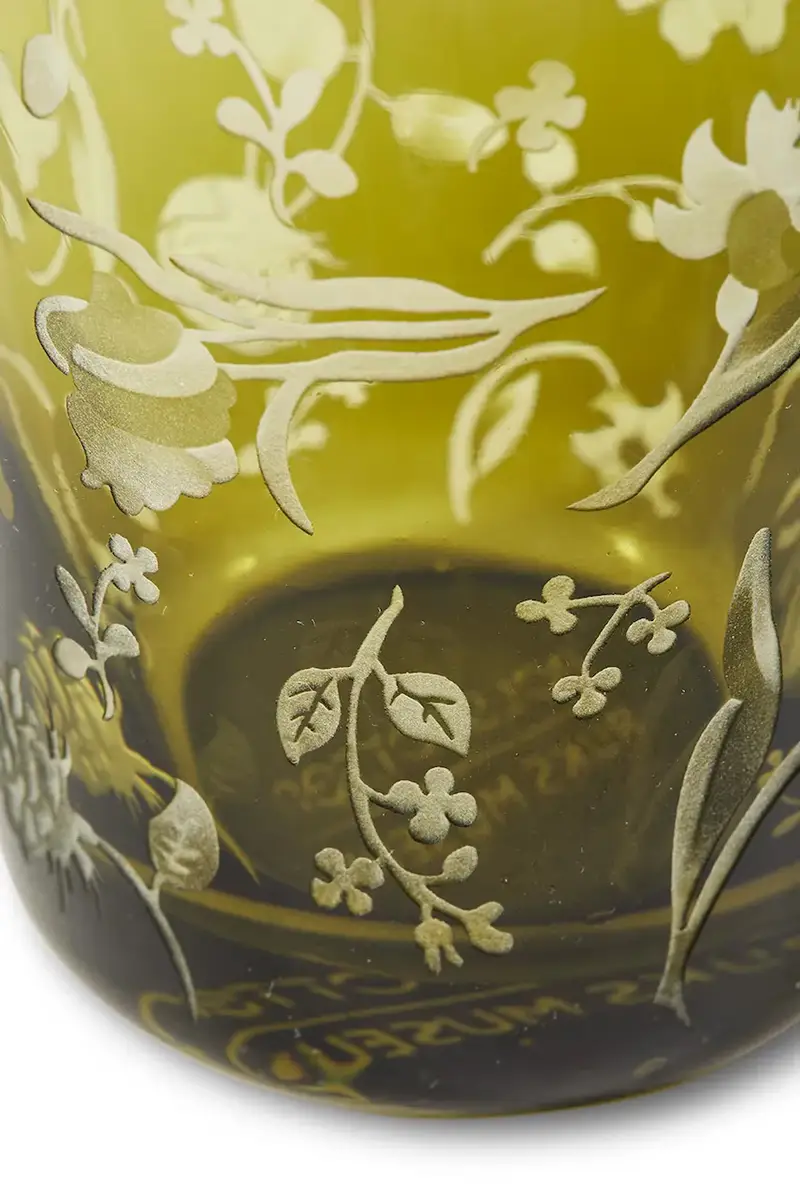 set bicchieri scattered flower 8 x 9 cm pacco da 2 Verde miniatura 5