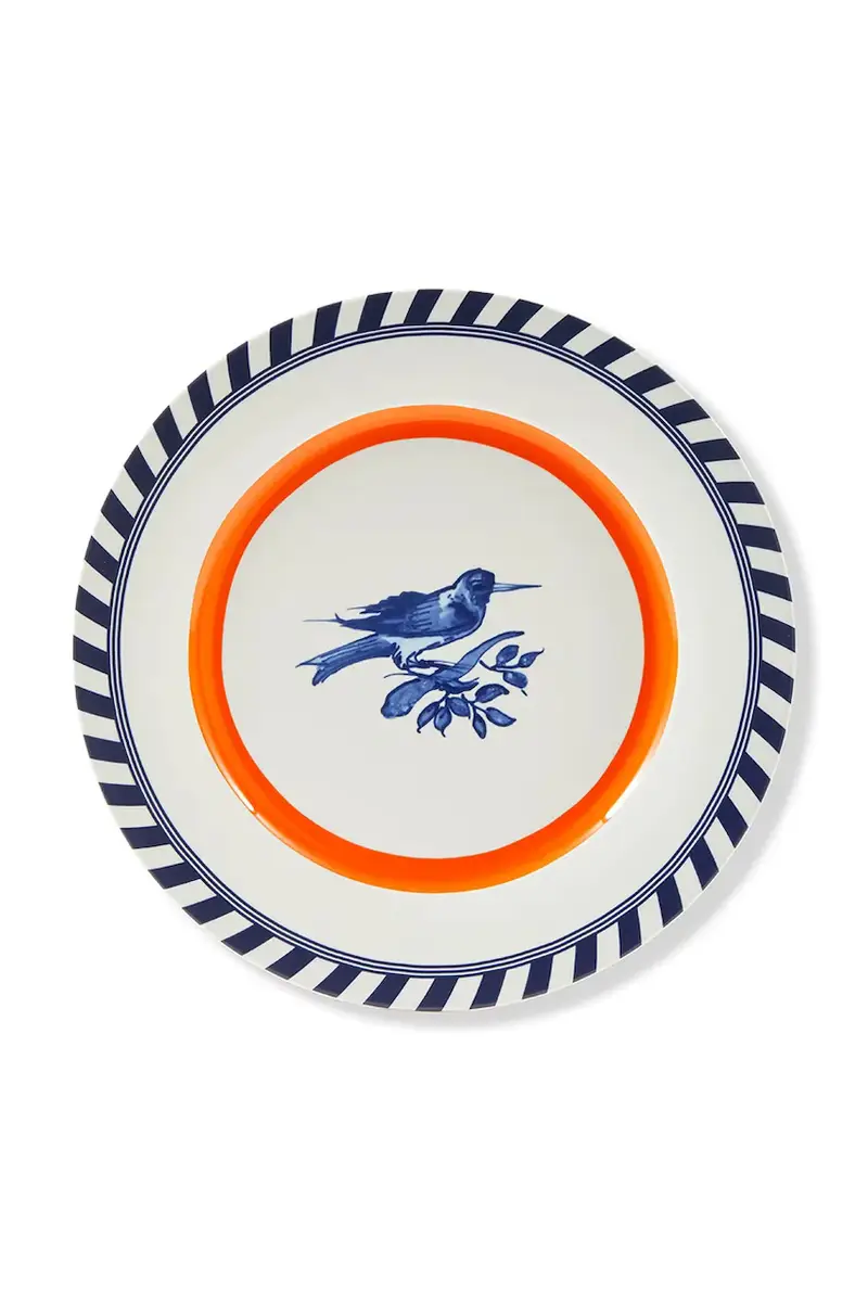 set piatti bird patterned 27 cm pacco da 2 Multicolore miniatura 2