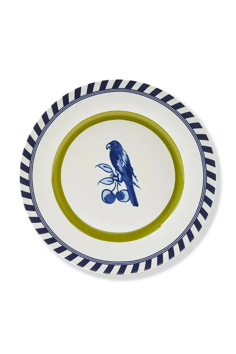 set piatti bird patterned 27 cm pacco da 2 Multicolore miniatura 2