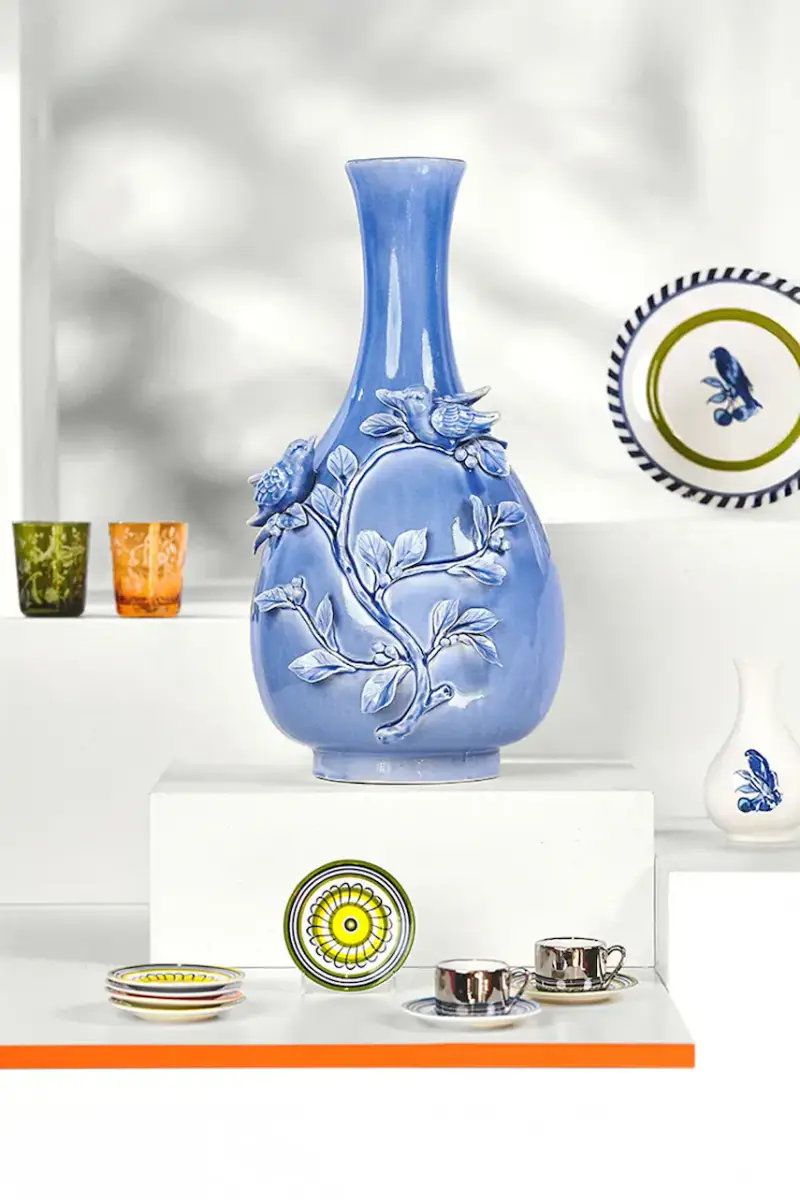 set piatti bird patterned 27 cm pacco da 2 Multicolore miniatura 4