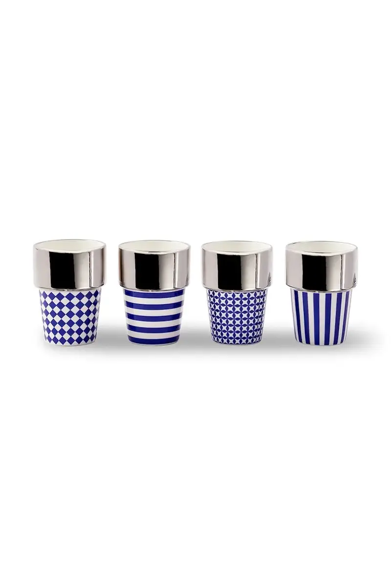 set tazze Aunty 300 ml pacco da 4 Multicolore