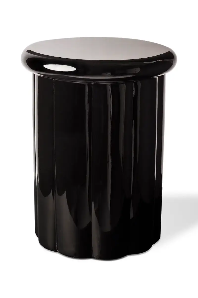 sgabello Roman 35,5 x 46,5 cm Nero