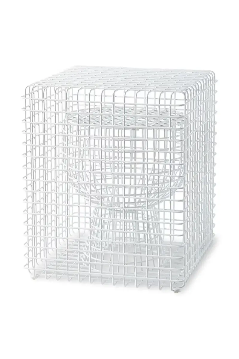 sgabello tip tap 40 x 40 x 47 cm Bianco