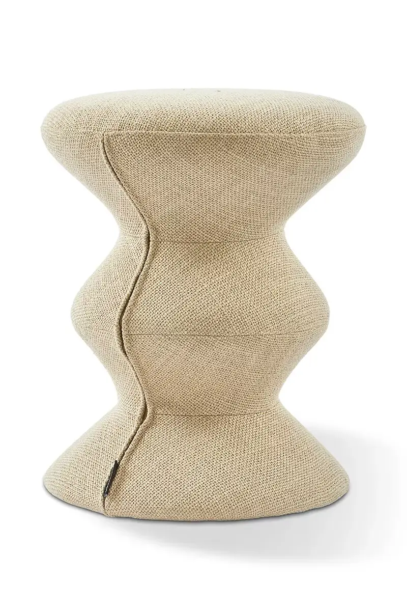 sgabello zig zag 36 x 47 cm Beige miniatura 3