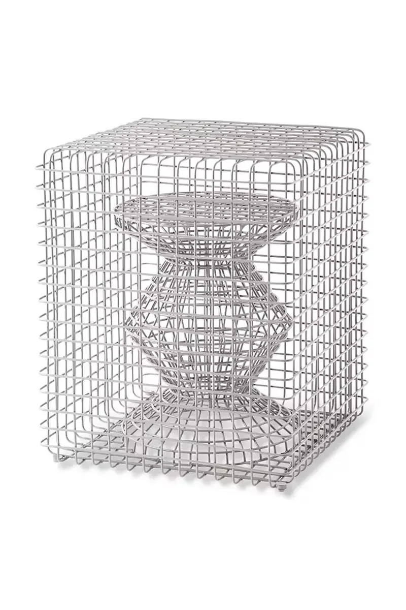 sgabello zig zag 40 x 40 x 47 cm Grigio