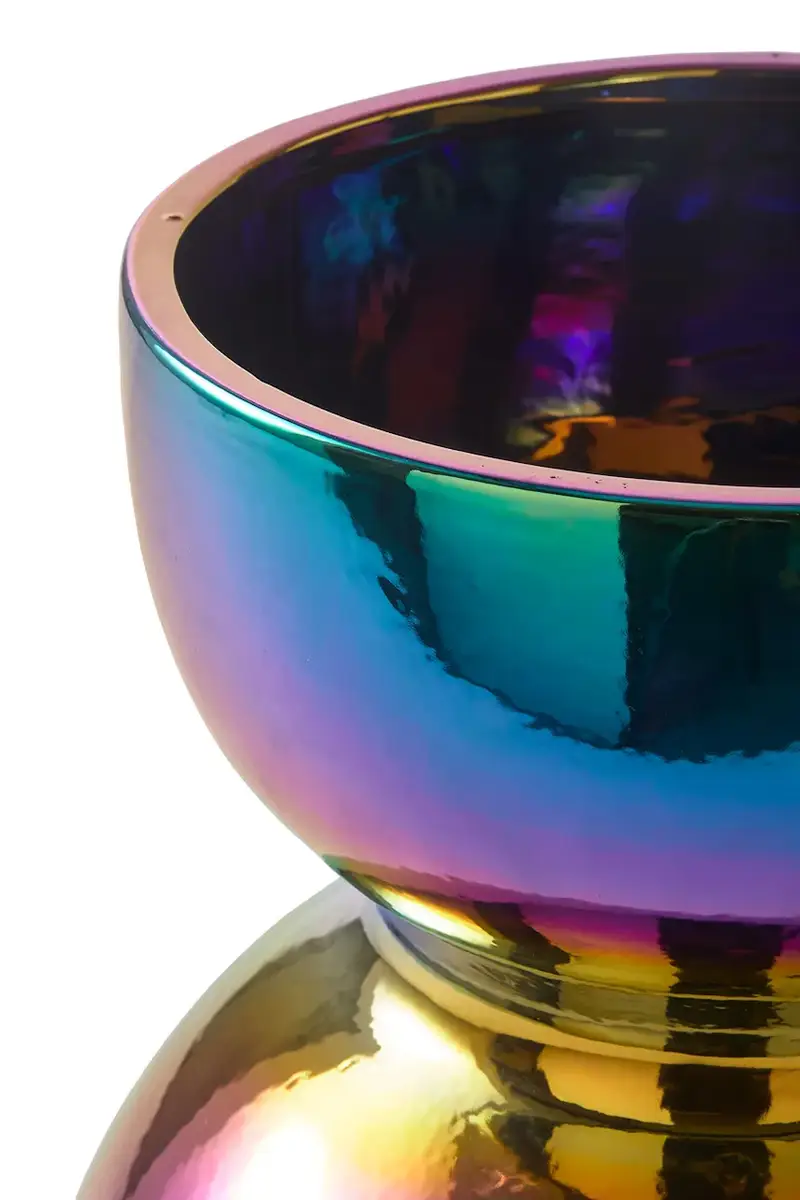 vaso decorativo Boolb L/45 cm Multicolore miniatura 3