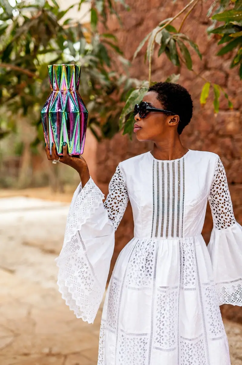 vaso decorativo Multicolore miniatura 2