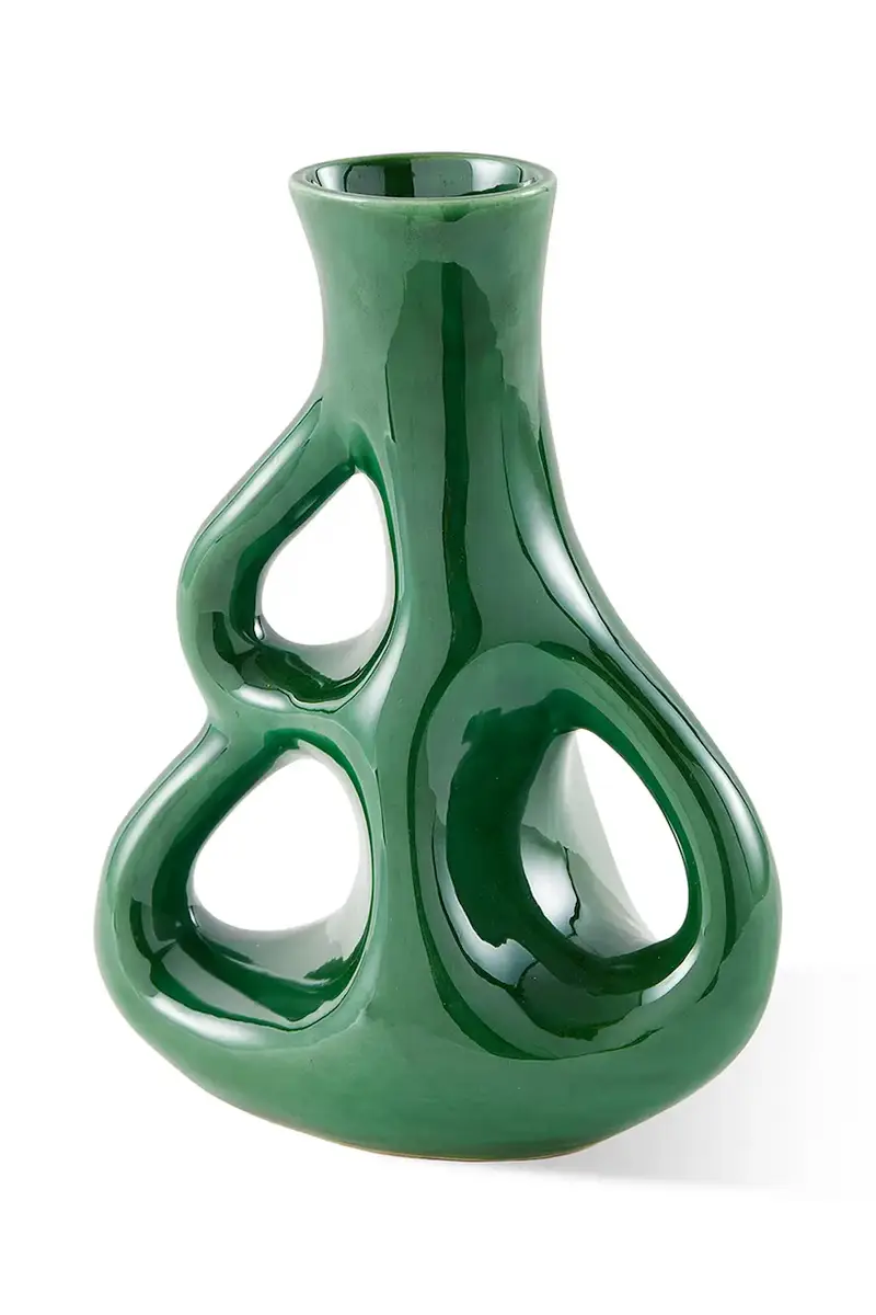 vaso decorativo Three Ears S/21 cm Verde miniatura 2