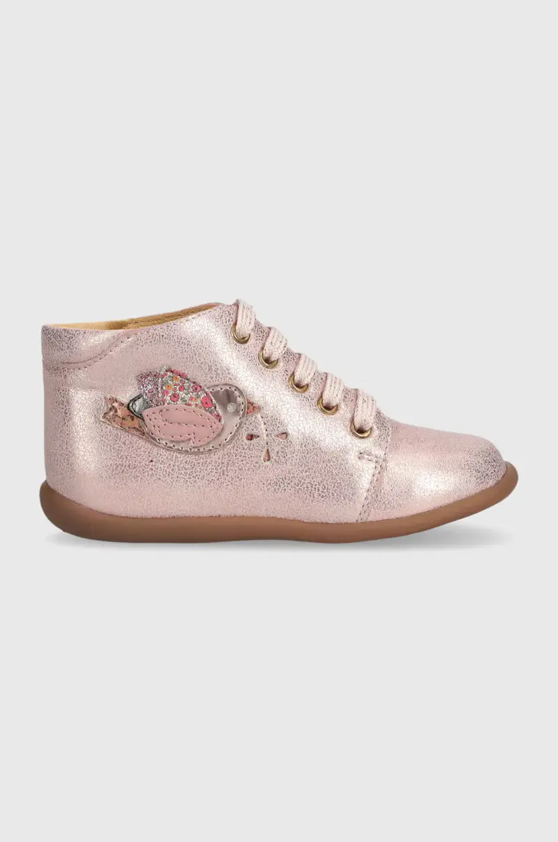 scarpe basse in pelle bambini Rosa