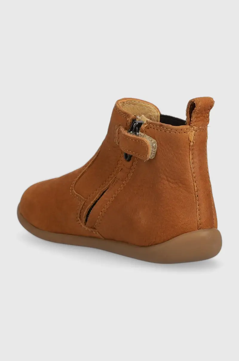 scarpe basse in pelle scamosciata bambini Marrone miniatura 3