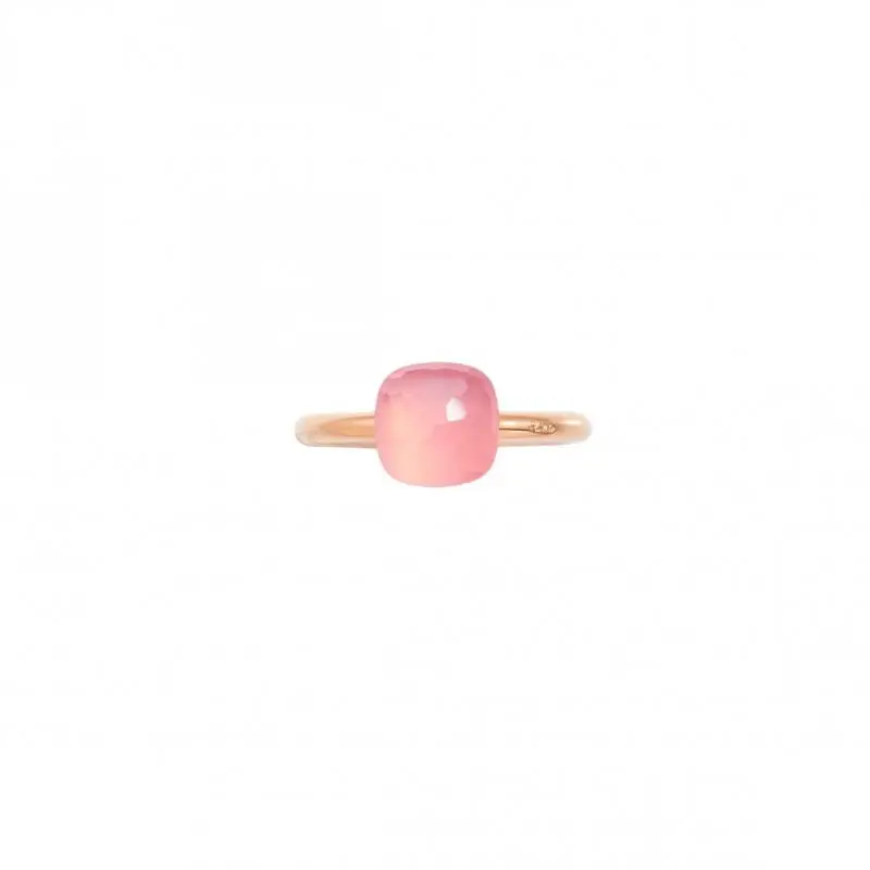 Anello Nudo Petit - Quarzo Rosa - Pomellato miniatura 2
