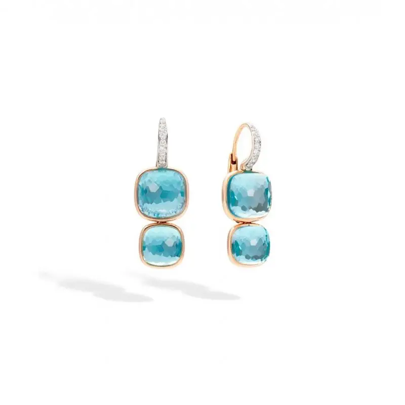 Orecchini Nudo Pendenti - Oro Rosa - Pomellato