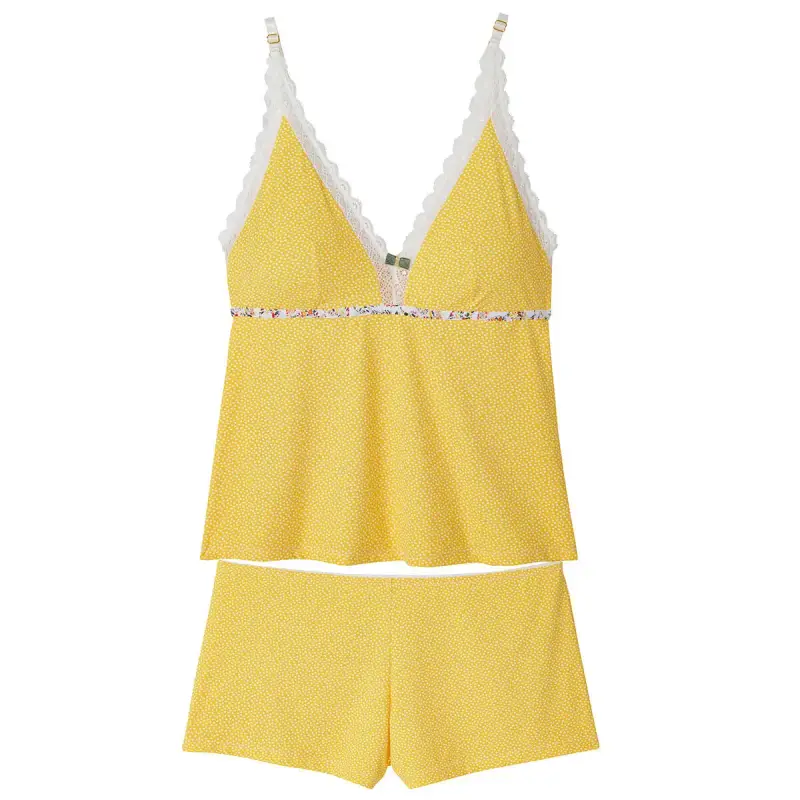 Completo top e pantaloni corto donna Pomm Poire Eole