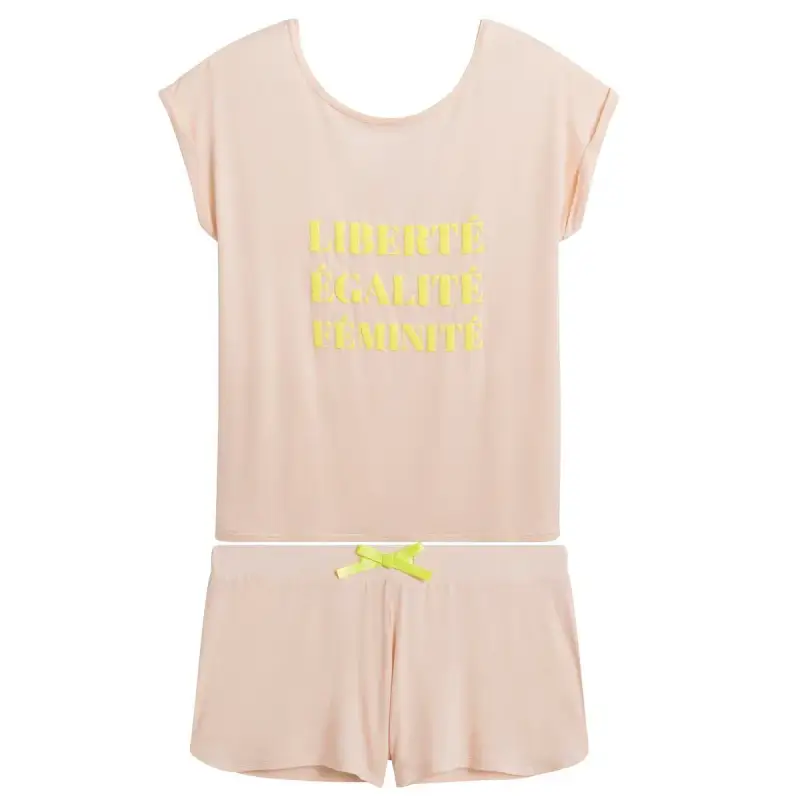 Completo top e pantaloni corto donna Pomm Poire Libre