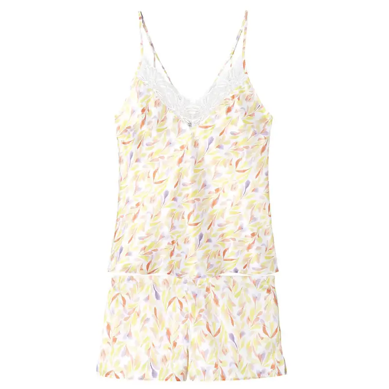 Completo top e pantaloni corto donna Pomm Poire Pampa