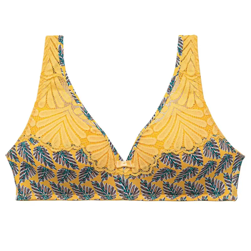 Sostenitore senza ferretti coppa morbida donna Pomm Poire Turlututu