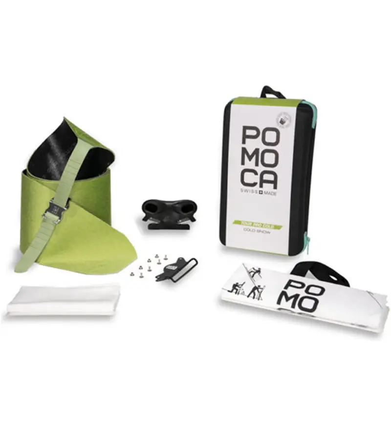 Tour Pro Cold Universal Back Fix 120mm - pelli scialpinismo Green