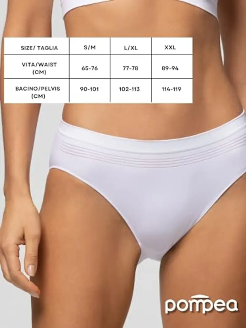 POMPEA Slip Donna Bianco 1899956 miniatura 3