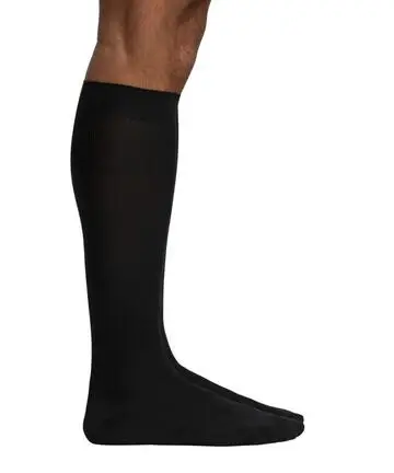 Calzettone lungo uomo in microfibra Pompea Liscio L TRI-PACK