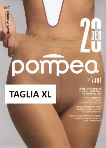 COLLANT DONNA OPACO POMPEA 90720720 VANI 20 XL