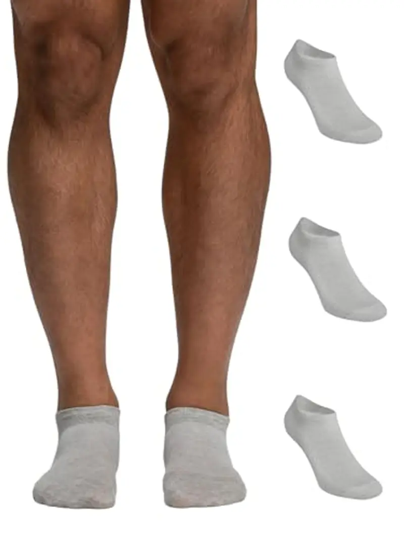 Pompea Cotton Calzini alla Caviglia, G. Melange, 39/42 (Pacco da 3) Uomo