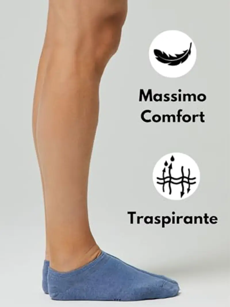 Pompea Mini Calza Lui X3 minicalza, Ass. Melange, 43/46 (Pacco da 3) Uomo miniatura 2