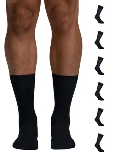 POMPEA Scozia Calzini, Blu (Navy 1556), 42/43 (Taglia Produttore:11/11.5) (Pacco da 6) Uomo