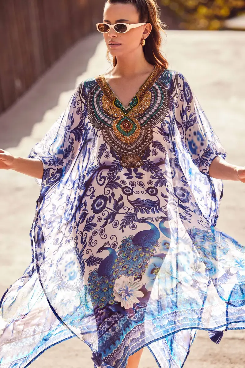 PONCHO LUNGO VERA | Colore: Multi | Taglia: One size