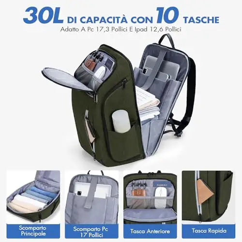 Ponhog Zaino da viaggio Uomo 2806111 miniatura 2