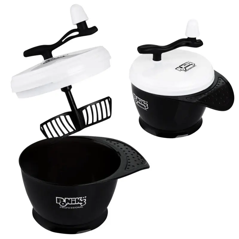 Poniks AZZ003 B-333-2 Miscelatore manuale per tinture e decoloranti per capelli