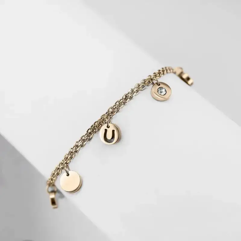 Bracciale da donna con ciondolo personalizzato Ponytail & Co