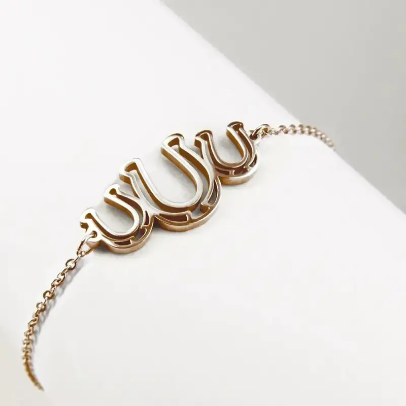 Bracciale donna a 3 ferri di cavallo Ponytail & Co