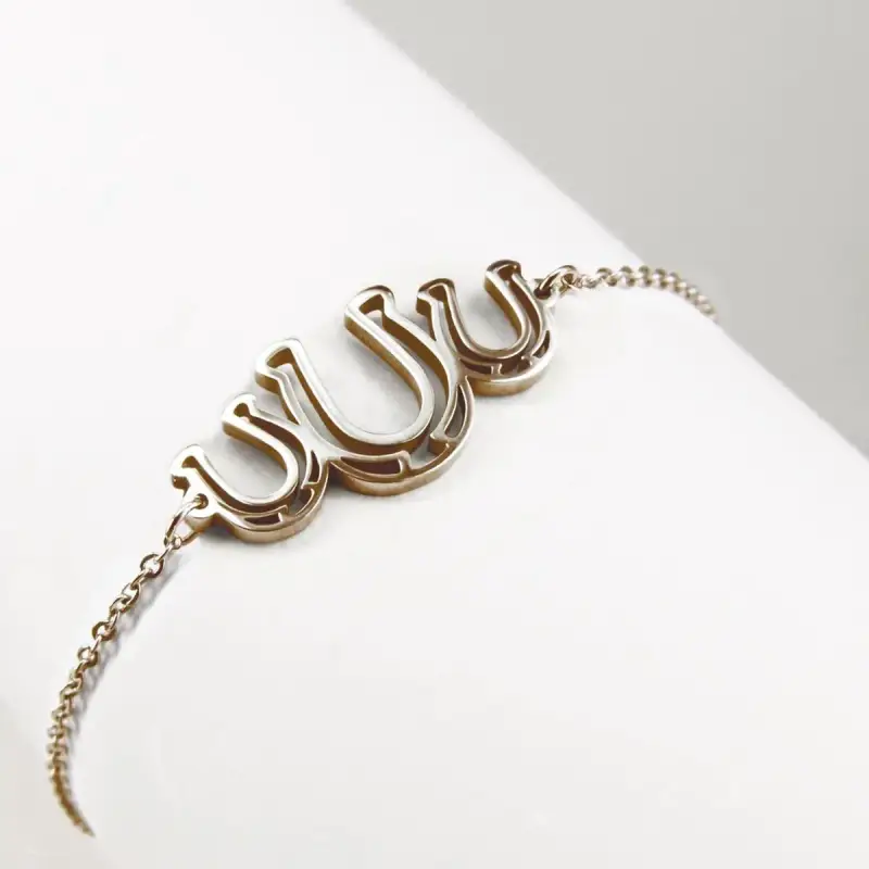 Bracciale donna a 3 ferri di cavallo Ponytail & Co