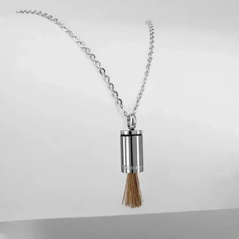 Ciondolo da donna a forma di piccola foglia Ponytail & Co The Tail