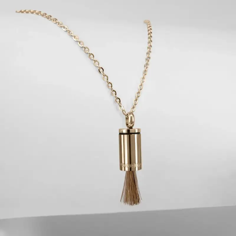 Ciondolo da donna a forma di piccola foglia Ponytail & Co The Tail