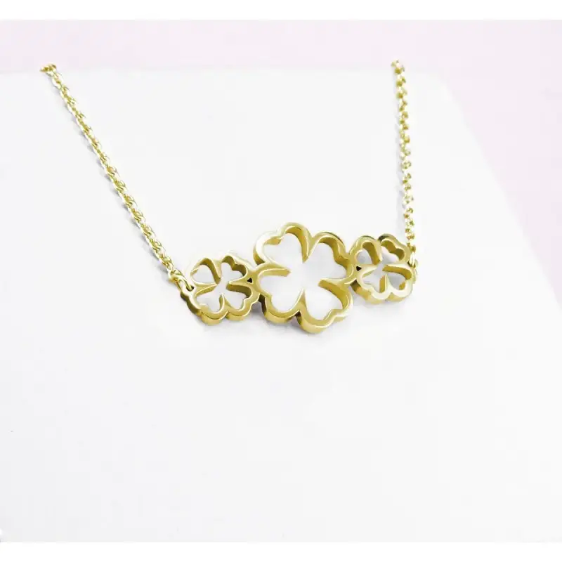 Collana da donna con trifoglio Ponytail & Co