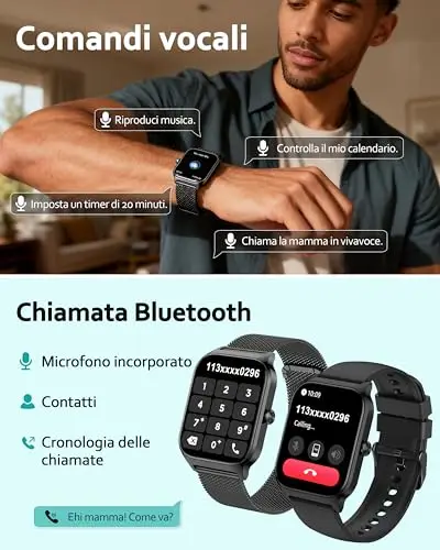 Popglory Smartwatch Uomo 3505092 miniatura 2