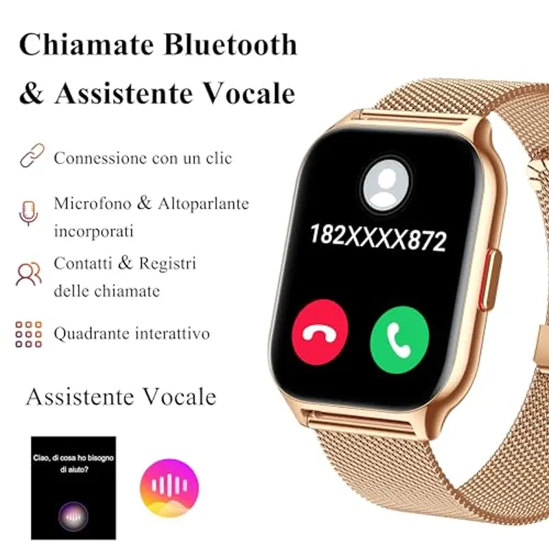 Popglory Smartwatch Uomo 1597217 miniatura 2