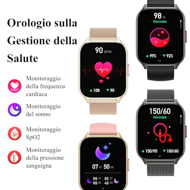 Popglory Smartwatch Uomo 1597217 miniatura 3