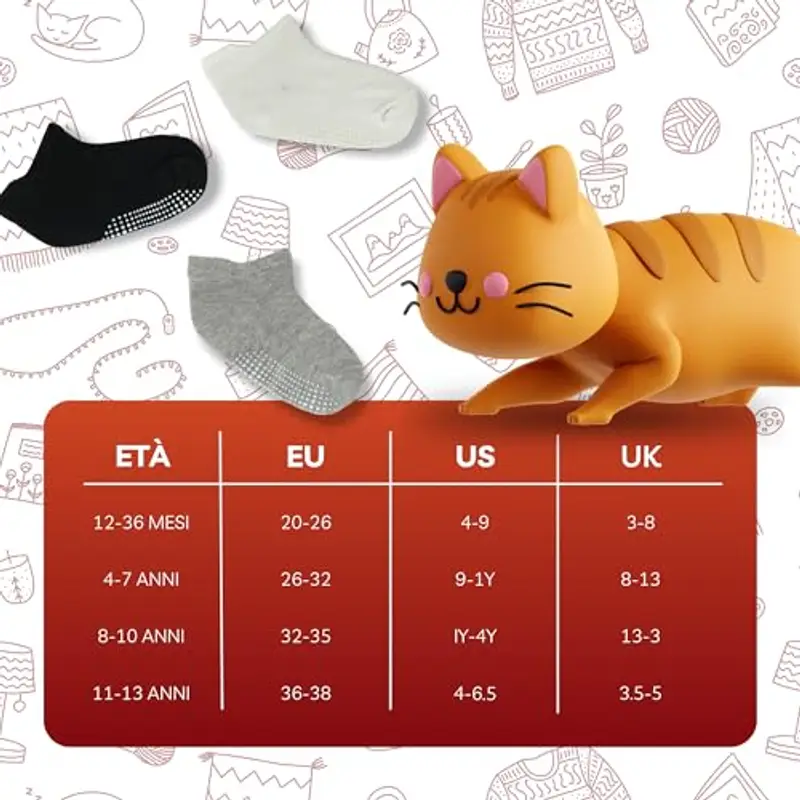 POPYS Calze Bambino Multicolore 2209811 miniatura 2